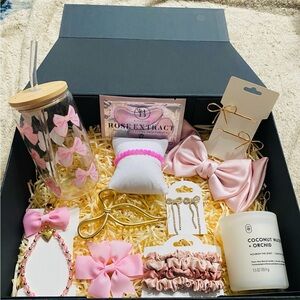 Pink Bow Gift Box